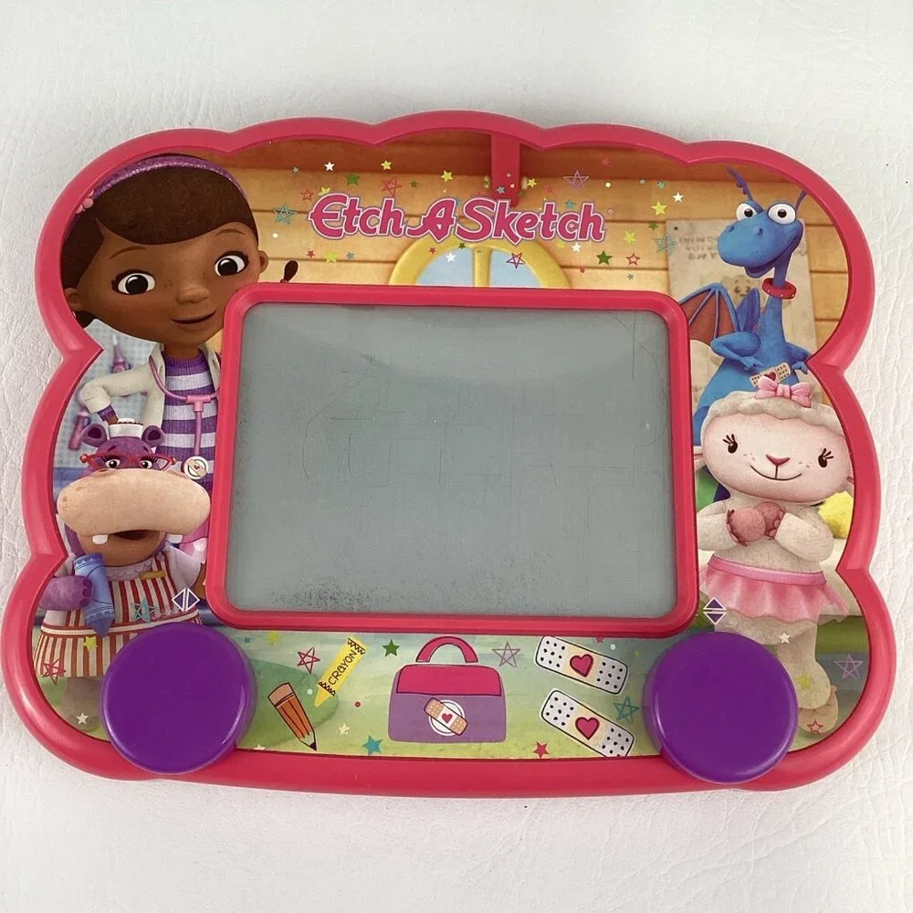 Disney Junior Doc McStuffins Etch A Sketch Drawing Screen Shake Erase Ohio Art